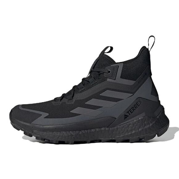 ADIDAS Terrex Free Hiker Gore-Tex 2 Boot Black Gray HQ8383 NEW Sz 8.5M 10W main image 4